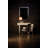 Rift Solid Wood Frame Rectangle Mirror