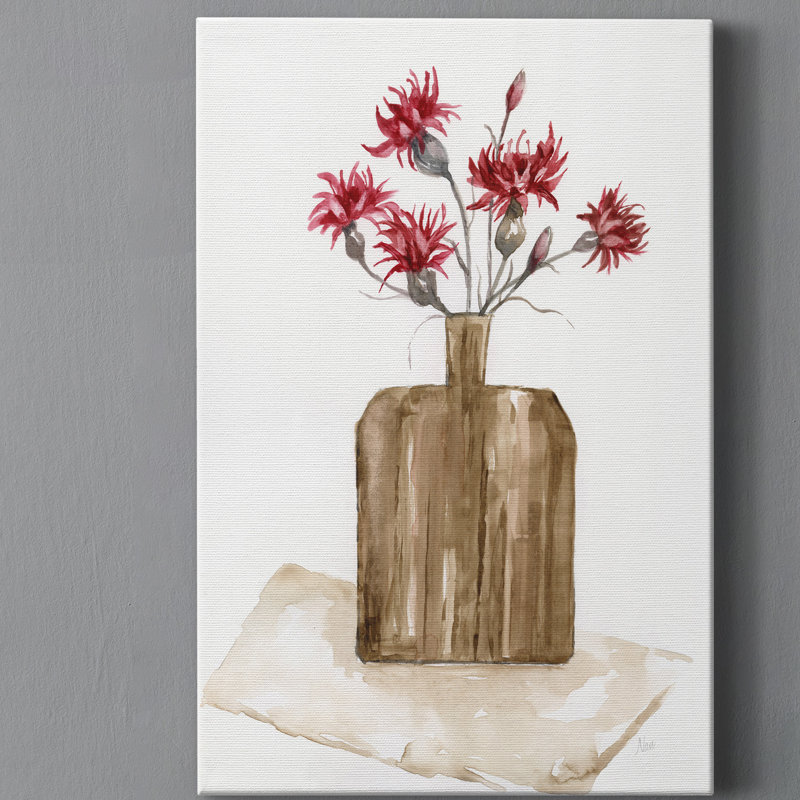 Simply Country I - peinture sur toile tendue, H 27 po x l 18 po x P 1 po