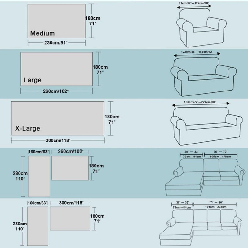 Box Cushion Sofa Slipcover