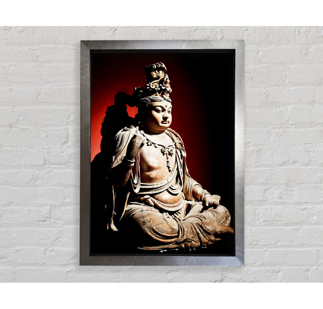 Buddha Peace Within - Einzelner Bilderrahmen Kunstdrucke