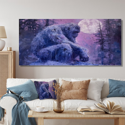 Claborn - art mural Bigfoot