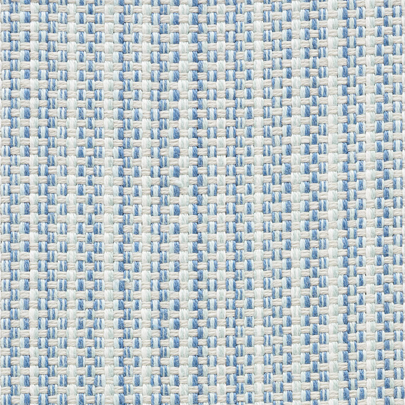 Rustic Basketweave Fabric, Sky