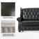 Atravion 73.5'' Transitional Vegan Leather Sofa Bed with Button-tufted Back