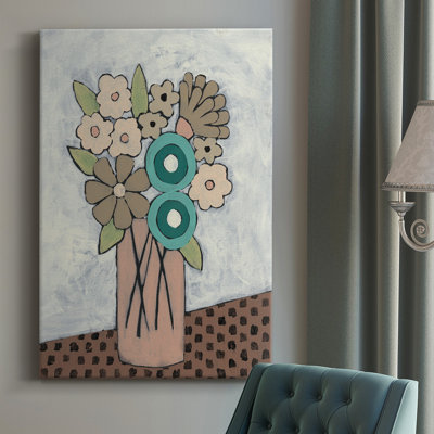" Mid Summer Bouquet III " Painting Print