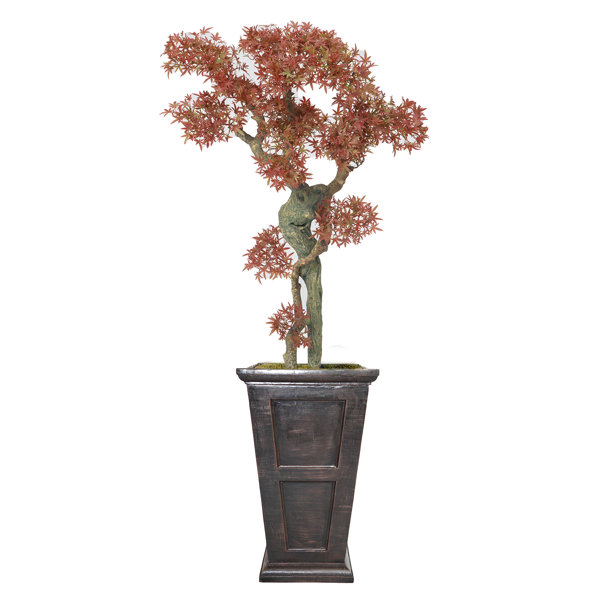 Vintage Home 63'' Faux Maple Tree In Planter & Reviews 