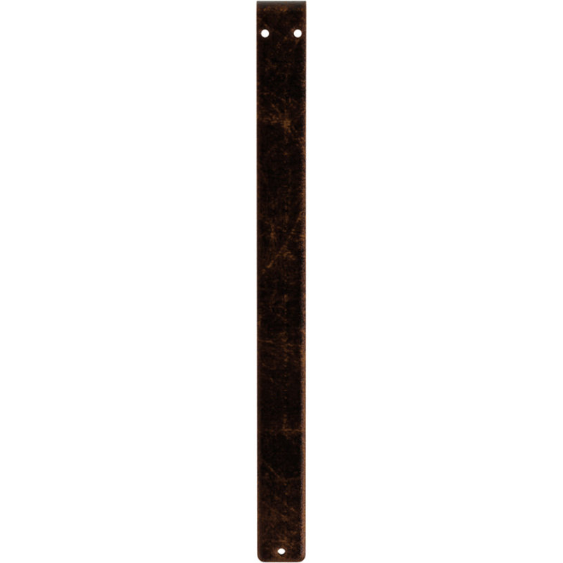 Support en fer forgé Versailles, Cuivre antique, H 15 po x l 1,5 po x p 12 po