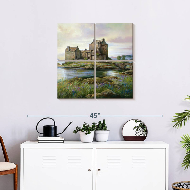 Lilie Eilean Donan, H 26 po x l 26 po
