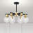 Hahnert 6 - Light Dimmable Sputnik Chandelier