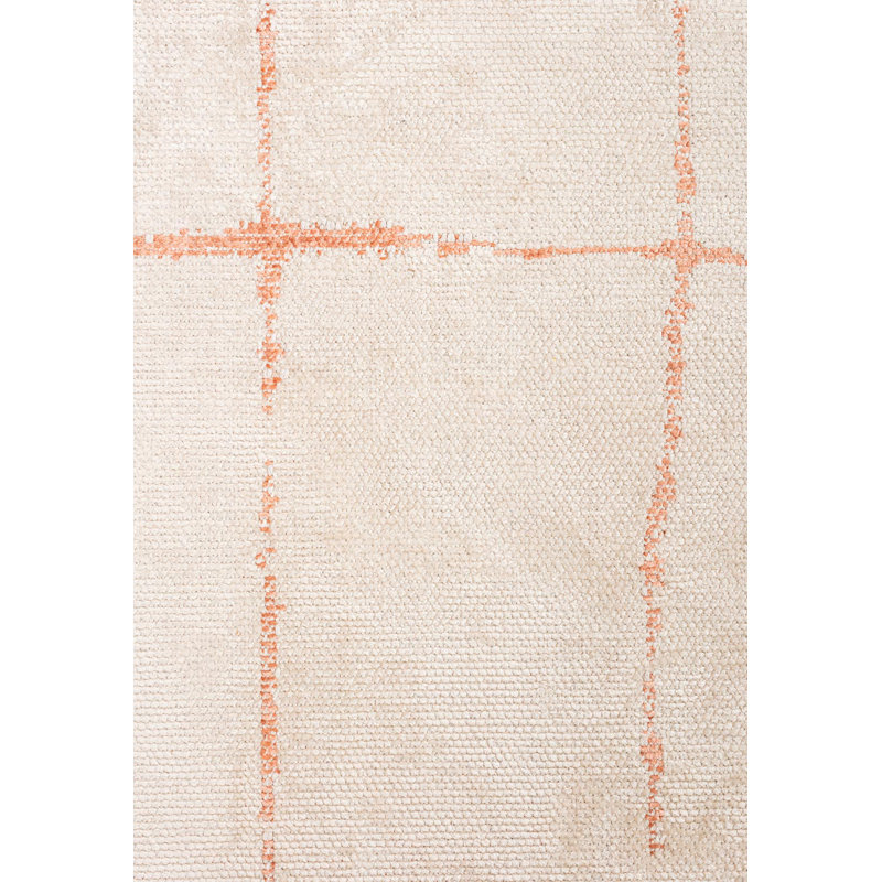 Rapture Abstract Area Rug in Ivory, Rectangle 9'10" x 14'