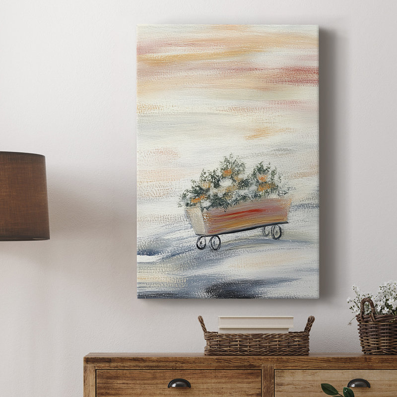 Art de Noël de Noël CCXLI - galerie Cavas sur mesure, H 27 po x l 18 po