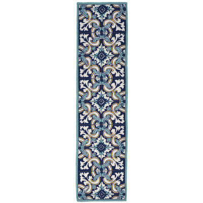 Demirhan Hand Tufted Geometric Indoor / Outdoor Rug