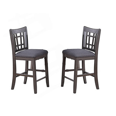 Ensemble de 2 chaises hautes et chaises à hauteur de comptoir