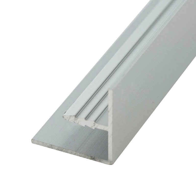 Moulure en T en aluminium anodisé (satiné) transparent Outwater 13/16 po Outwater, longueur 46 po (paquet de 3)