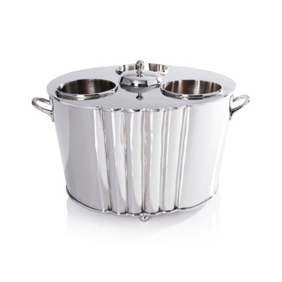 Dijon Brass 3-Bottle Wine / Champagne Cooler