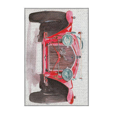 Tapis romeo zone grise alfa