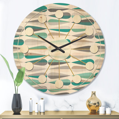 Solid Wood Wall Clock