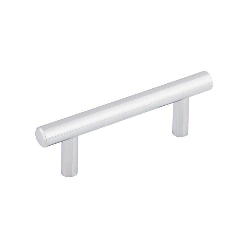 Hopewell Bar Pull, Polished Chrome, 3" Center to Center