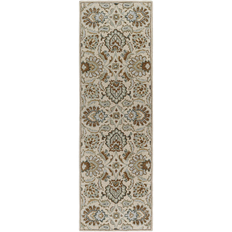 Agam Wool Geometric Indoor Rug, Runner 2'6" x 8'