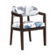 Chaises de salle à manger rembourrées Drake-341391203