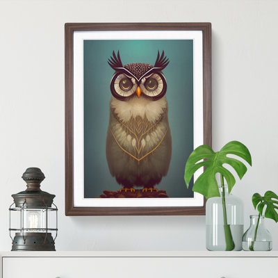 The Iconic Owl - Single Picture Frame Print