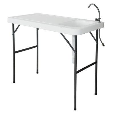 37.2'' Plastic Freestanding Outdoor Sink