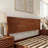 Queen Premium Solid Wood Platform Bed Frame, Walnut Finish with Sculpted Spearhead Headboard – Mid-Century Modern Style, 800lbs Capacity, All Mattress Support, No Box Spring Needed-112609345-112609343