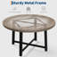 120 cm Round Wooden Dining Table-609177728-609177853-609177855