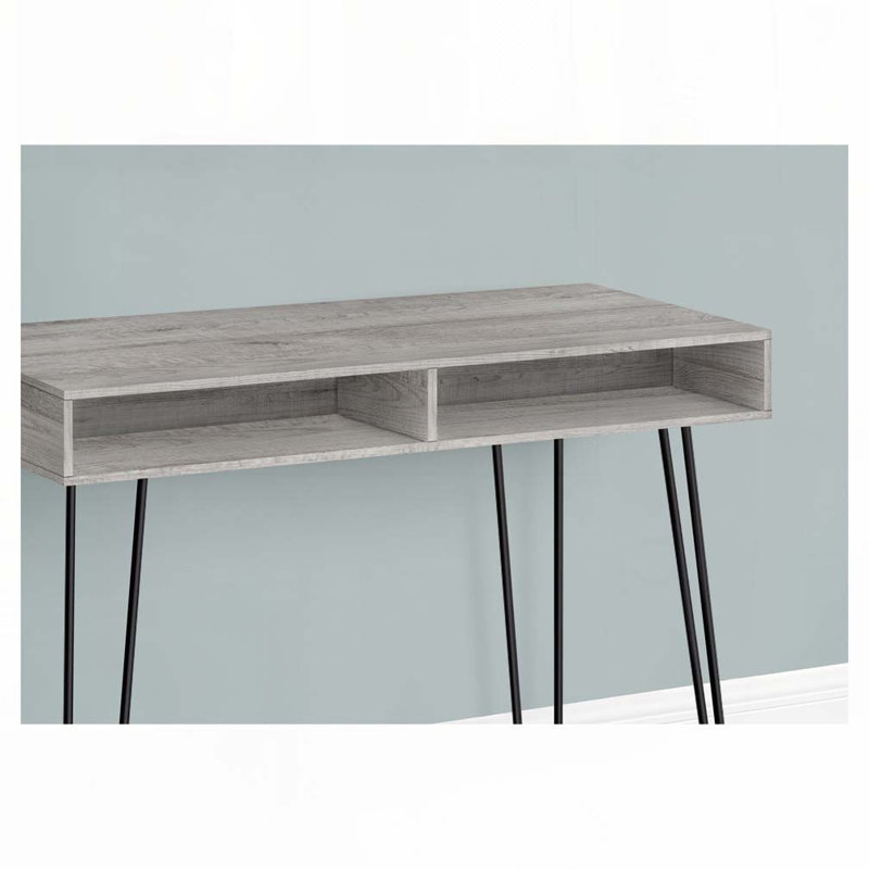 Bureau d'ordinateur pour la maison, Gris