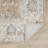Beatrice Traditional Bordered Floral Filigree Performance Woven Indoor Area Rug-2030020142