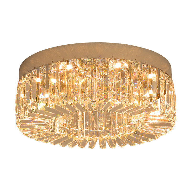 Ajaz 1 - Light LED Chandelier, 50 cm, Chrome