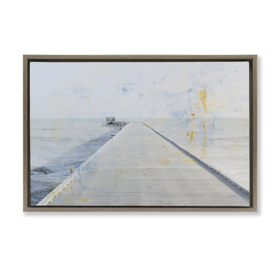  Toile flottante encadrée Pier View