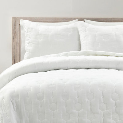 Standard Cotton 3 Piece Quilt Set