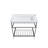 Fireclay Rectangular Console Bathroom Sink with Overflow-119116969-49500060