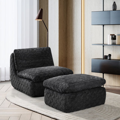 Fauteuil pivotant avec compression complète, mousse à mémoire de forme haute densité, velours côtelé tendance, rotation à 360 degrés, largeur de 39,83 po, poids ergonomique de 73 lb, hauteur de compression 35,46 po, hauteur 33,24 po