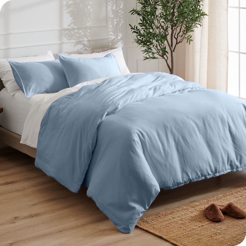 Ensemble de housse de couette en microfibre moderne et contemporain, Housse de couette pour grand lit et 2 taies décor