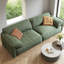 Canapé modulaire en polyester vert