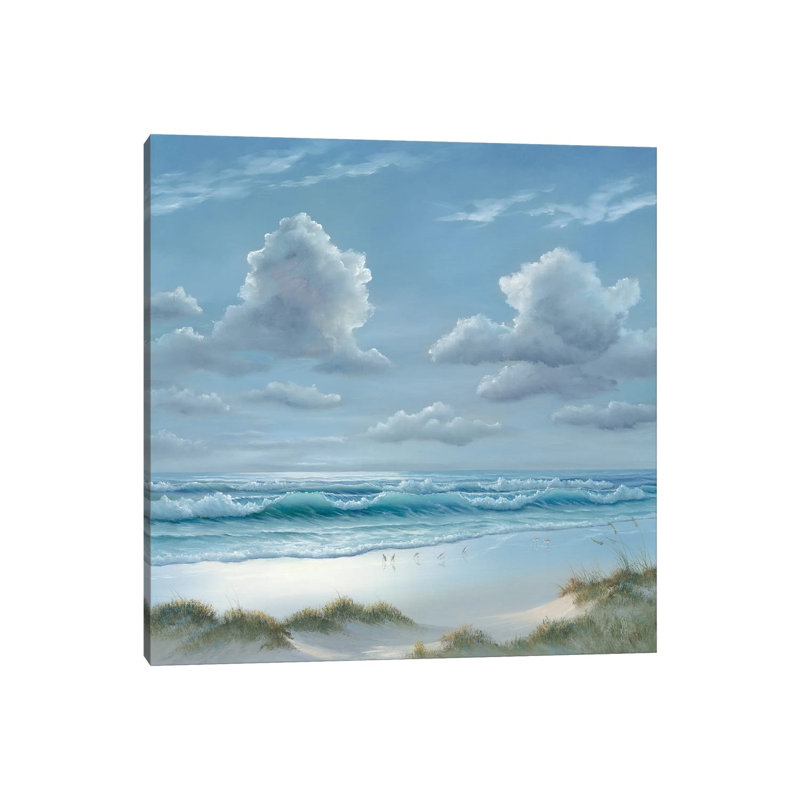 Shoreline II by Georgia Janisse - Wrapped Canvas Gallery-Wrapped Canvas Giclée, 45.72 cm H x 45.72 cm W x 3.175 cm D
