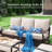 13-person outdoor patio furniture sets -110985586