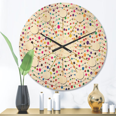 Solid Wood Wall Clock
