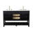 Stratford 54'' Double Bathroom Vanity with Engineered Stone Top-1006155401