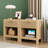 19.69" Tall 1 - Drawer Nightstand (Set of 2)-1825041292
