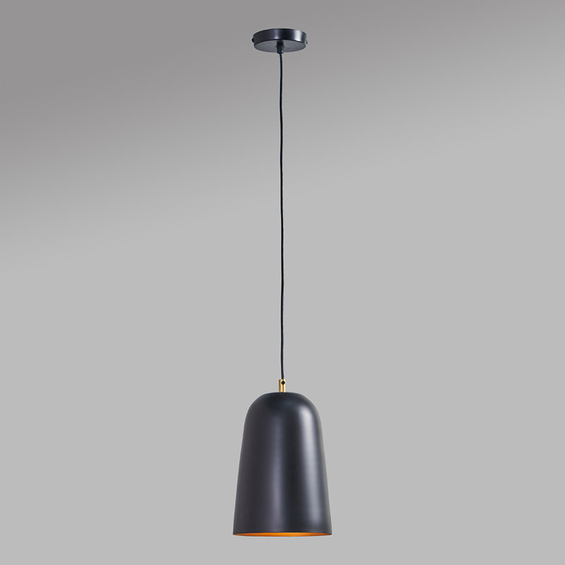 Isolino 1 - Light Black Jar Pendant