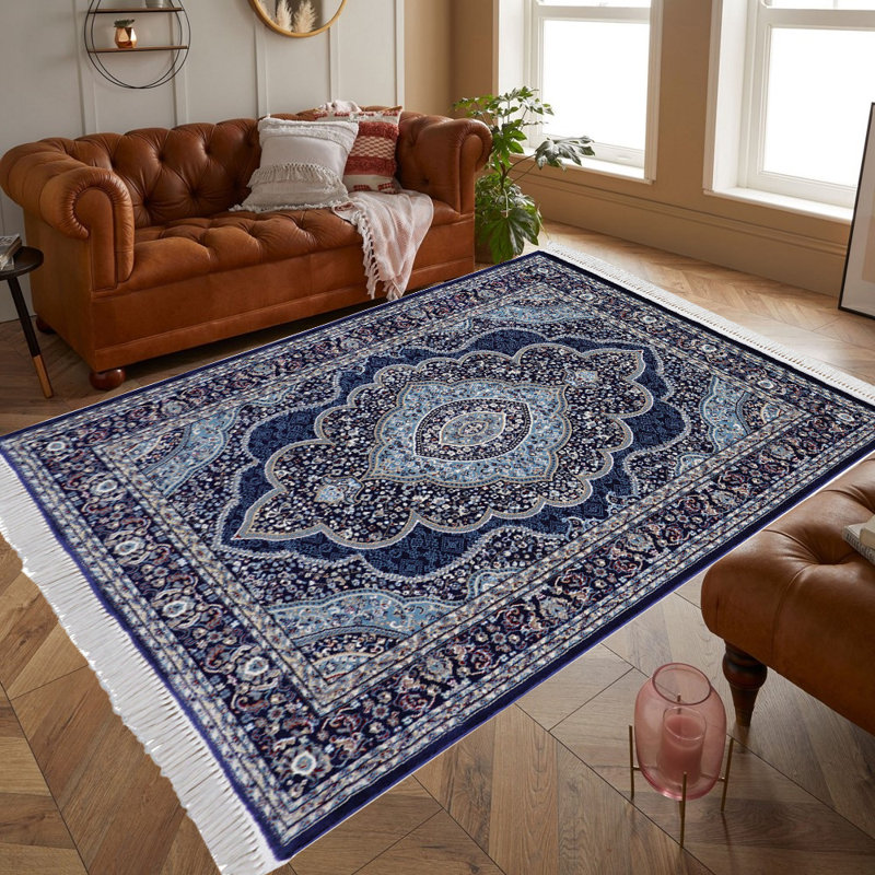 Aubreonna Floral Area Rug, Rectangle 80 x 150cm