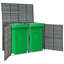 Double Wheelie Bin Shed-91533891