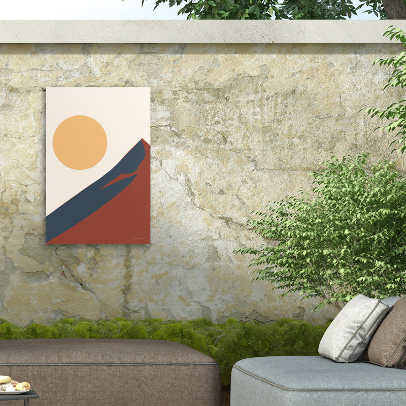 Toile extérieure Omar Escalante Boho Landscape I, 19" H x 12" W
