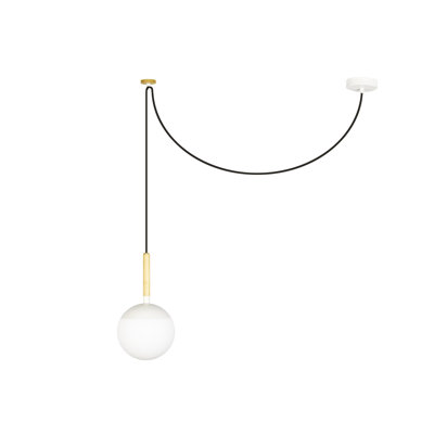 Alvieri 1 - Light Yellow Sphere Pendant