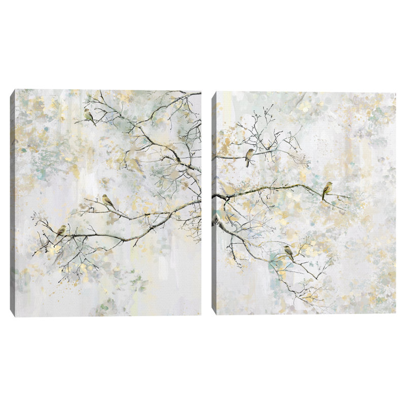 " Perched II-III " 2 - Pieces