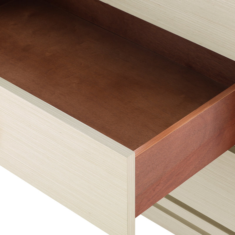 Stanford End Table, Blanched Oak