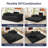 79"Modular 3-in-1 Corduroy Sleeper Sofa with Memory Foam Mattress-1116638310