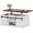 Givens Farmhouse Lift Top Coffee Table With Storage Sliding Barn Door-1557606326